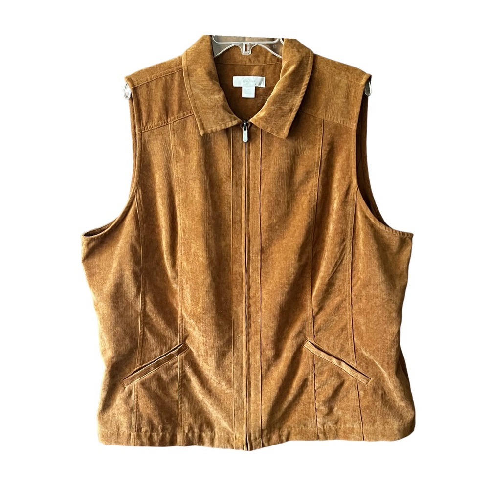 Vintage CJ Banks small whale corduroy vest